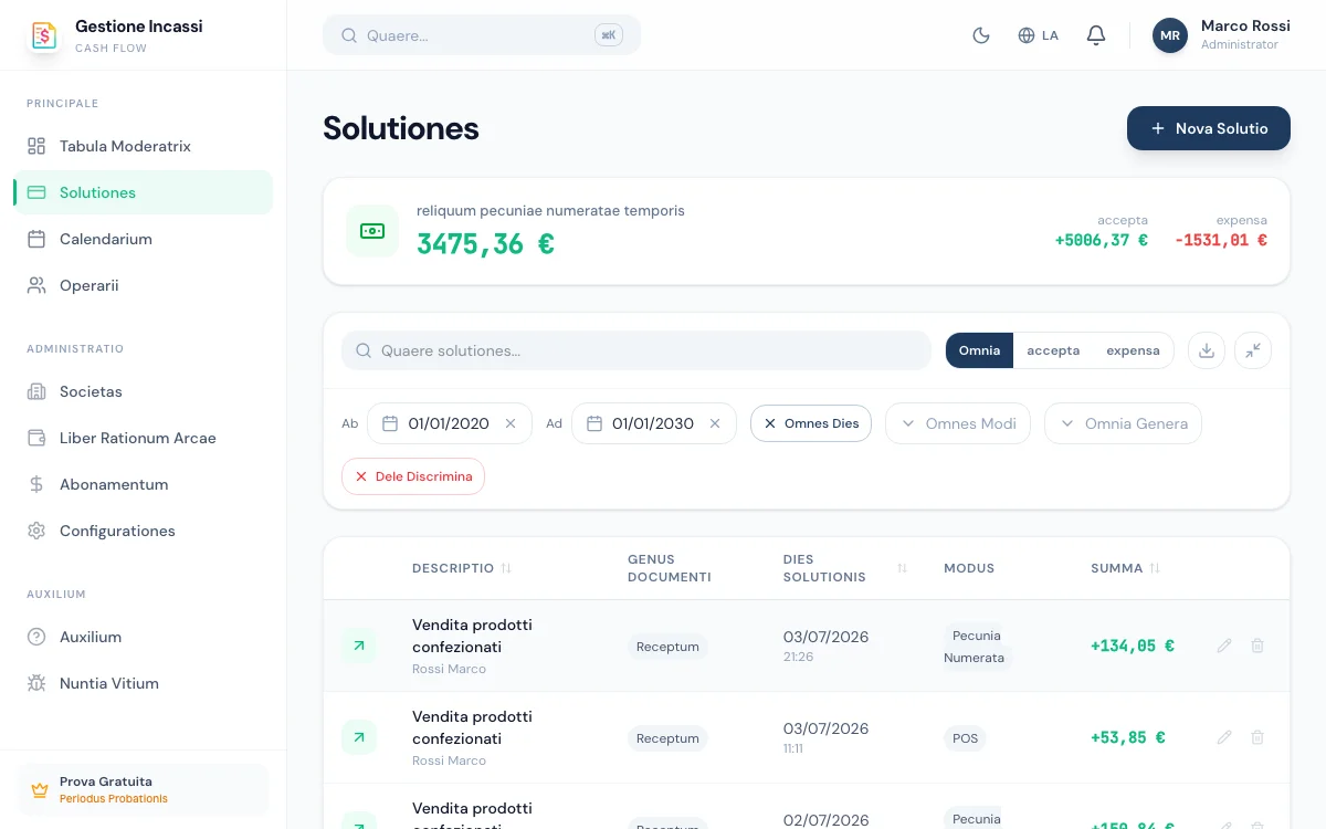 Functiones administrationis solutionum